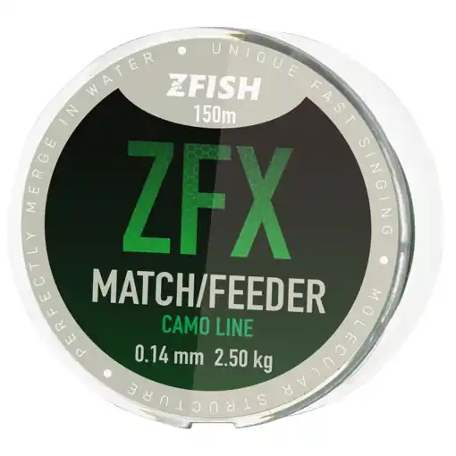 Zfish ZFX Match/Feeder CamoLine 150m Top Prodej