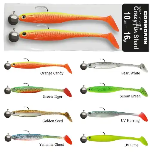Cormoran Crazy Fin Shad RTF 13cm (2pcs) Akční Cena