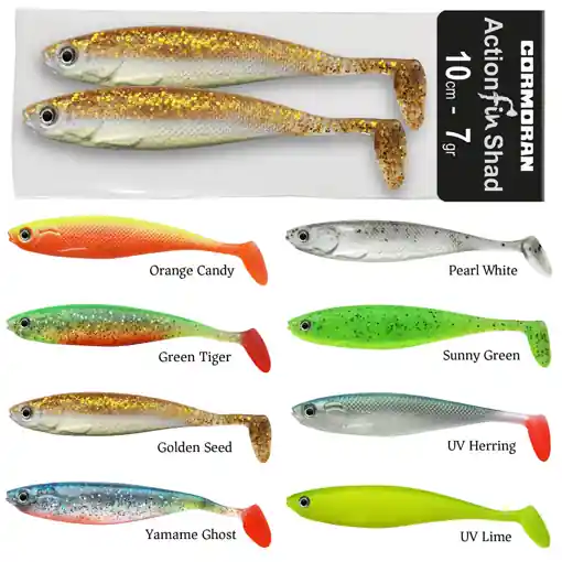 Cormoran Action Fin Shad 13cm (2szt) Ověřený