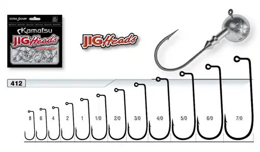 Značkový Jig hlavička Kamatsu Extra 4/0 18.0g 4.9cm