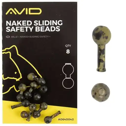 Nejprodávanější Avid Carp Outline Naked Sliding Safety Beads