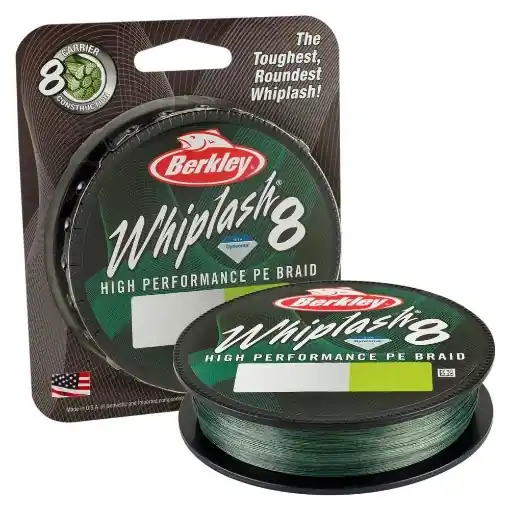 Berkley Whiplash 8 Moss Green 150m 0.10mm 14.8kg Sezónní Sleva