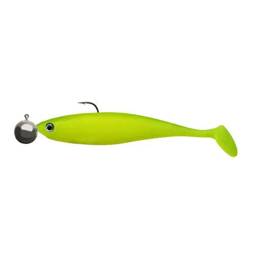 Cormoran Action Fin Shad RTF 13cm UV Lime (2szt) Značkový