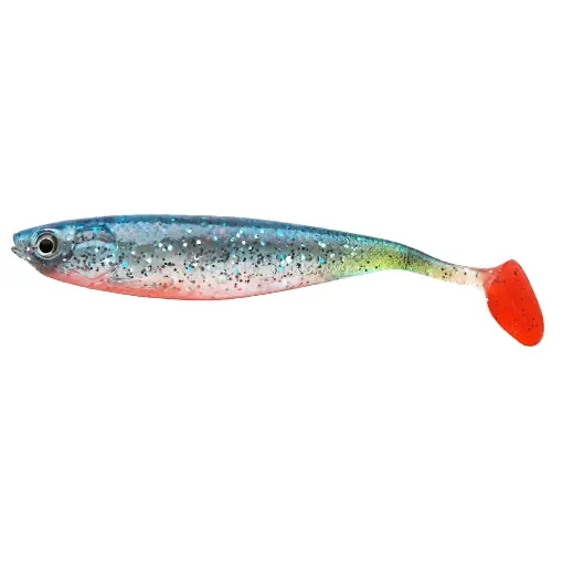Autentický Cormoran Action Fin Shad 10cm Yamame Ghost (2Stk)