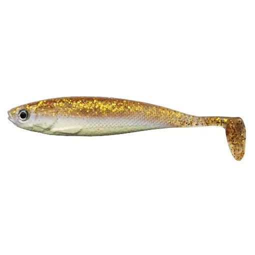 Značkový Cormoran Action Fin Shad 10cm Golden Seed (2pcs)