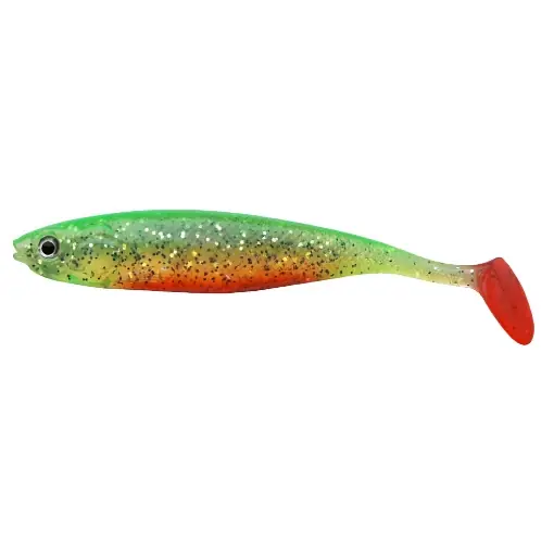 Cormoran Action Fin Shad 10cm Green Tiger (2Stk) Dokud Zásoby Vydrží