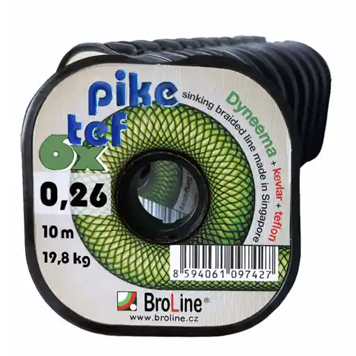 BroLine Pike Teflon 10m 0.14mm 10.6kg Značkový