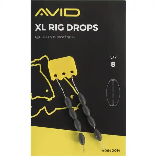 Top Prodej Avid Carp Outline Tungsten XL Rig Drops