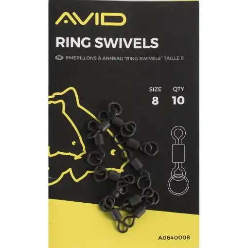 Vrácení Zdarma Avid Carp Outline Ring Swivels 8