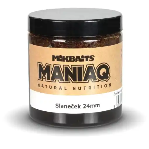 Výprodej Mikbaits ManiaQ Boilie v dipu Slaneček 24mm 250ml