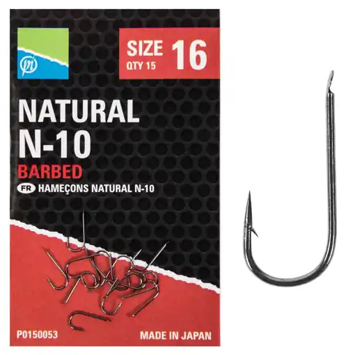 Značkový Preston Innovations Natural N-10 Hooks 18 15ks