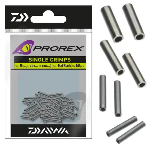 Daiwa Prorex Single Crimps L 1.40mm 50pc Ověřený