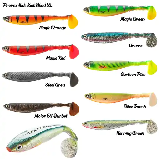 Rychlé Dodání Daiwa Prorex Side Kick Shad XL 23cm