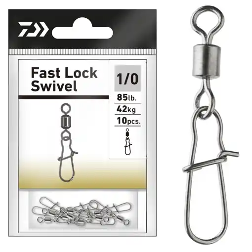Výhodná Nabídka Daiwa Fast Lock Swivel 2 18kg 10sz