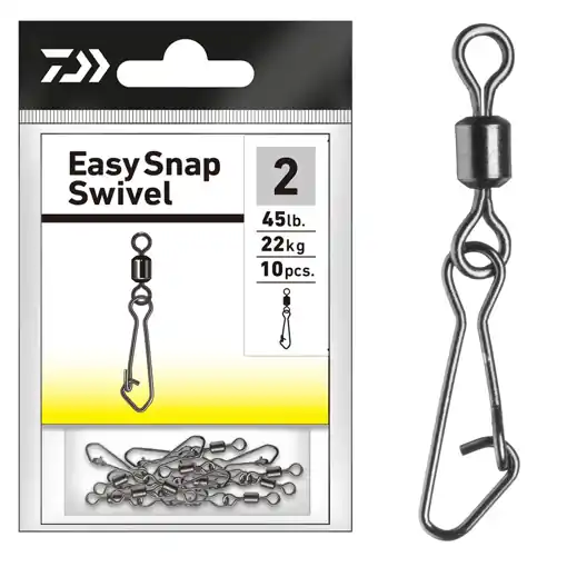 Daiwa Easy Snap Swivel 12 8kg 10ks Ihned K Objednání