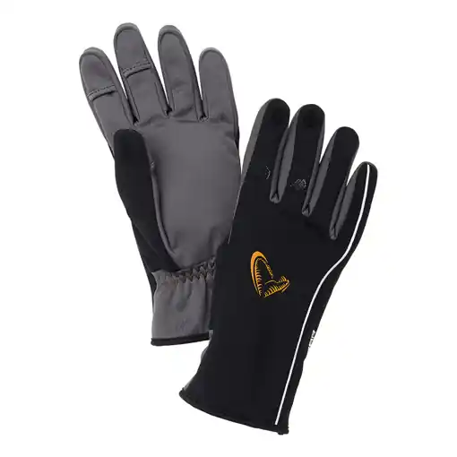 Dokud Zásoby Vydrží Rukavice Savage Gear Softshell Winter Glove Black L
