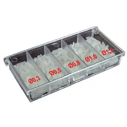 Sada silikonových bužírek 9326 0.3mm-1.2mm Vysoce Kvalitní