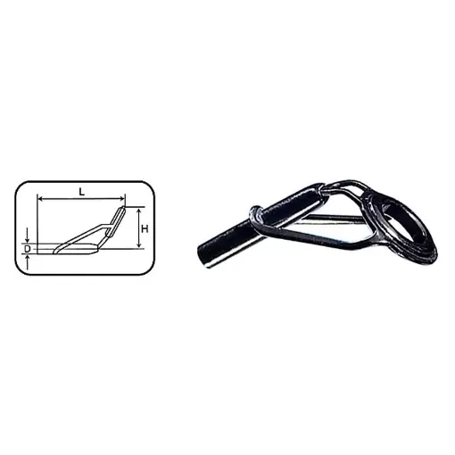 SiC Zirconia Tip Top Guide LS Standard 8 2.0mm Sezónní Sleva