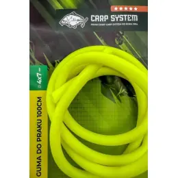 Rychlé Dodání Carp System - Náhradní guma do praků 100cm, žlutá, 4x7mm