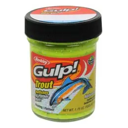 Berkley - Pstruhové těsto Gulp glitter 50g, Chunky chartreuse, garlic Aktuální