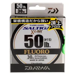 Novinka DAIWA - Saltiga X‘Link Fluorocarbon Leader 30m 0,47mm 13,6kg