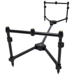 Dokud Zásoby Vydrží DAIWA - Stojan Black widow low level 3 rod pod
