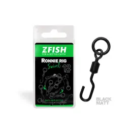 ZFISH Obratlík Ronnie Rig Swivel Matt vel.12 Hit Sezóny