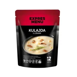 Nejlepší Cena EXPRES MENU - Polévka Kulajda s liškami 600g