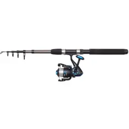 DAM - Set prut + naviják Full Tech tele spin 2,4m, 20-40g, naviják 3000, vlasec 0,28mm Značkový