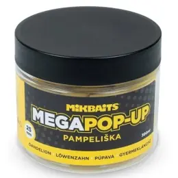 Nejlepší Volba Mikbaits - Plovoucí Fluo boilie Mega 300ml, 25mm - Pampeliška