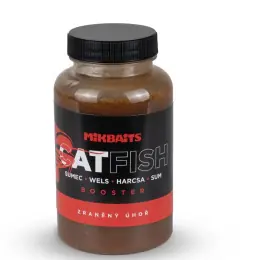 Aktuální Mikbaits - Booster Catfish 250ml, zraněný úhoř