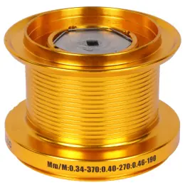 Giants fishing Náhradní kovová cívky Gold Metal Spare Spool Deluxe FD9000 Akční Nabídka