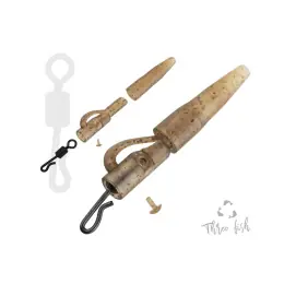 Akční Cena ZFISH Závěska Lead Clip Set & Tail Rubber + QC