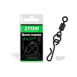 Odeslání Ihned ZFISH Obratlík Quick Change Ring Swivel Matt vel.8