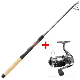 Garbolino prut Proxima JetSpin Tele L 1,80m, 3-15g + naviják Strike 301 FD Sleva