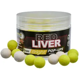 Originální Starbaits - Pop Up Bright, 50g - Red Liver