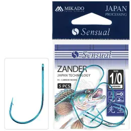 Aktuální MIKADO - Háčky Sensual Zander Modrý 5ks