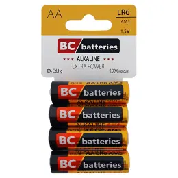 Hit Sezóny BC - Baterie - 1,5V AA Extra Power Alkaline, 4ks