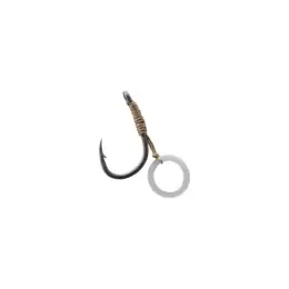 Časově Omezené KORUM - Háček s Gumičkou Banded Hook Hairs Barbed - Vel. 8, 5ks