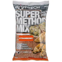 Bait-Tech - krmítková směs Super Method Mix Strawberry 2 kg Cenová Bomba