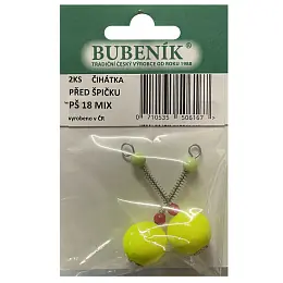 Levný Bubeník - Číhátko před špičku 18mm, 2ks barva žlutá Výprodej