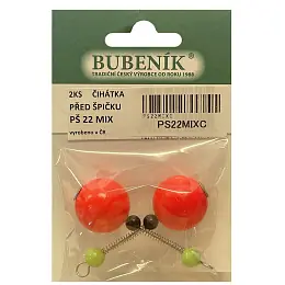 Bubeník - Číhátko před špičku 22mm, 2ks barva červená Výprodej Expresní Doručení