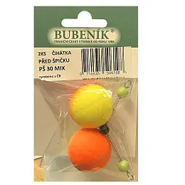 Akční Nabídka Bubeník - Číhátko před špičku 30mm, 2ks barva žlutá,červená Výprodej