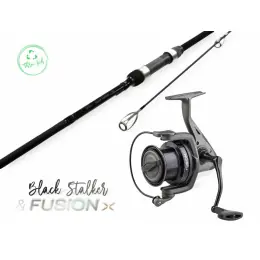 ZFISH Combo Prut Black Stalker 10ft/3lb + Naviják Fusion X 6000 Jen Po Omezenou Doba
