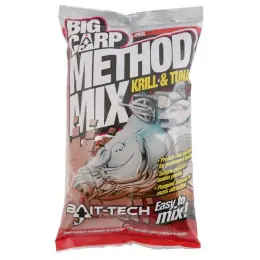 Bait-Tech krmítková směs Big Carp Method Mix Krill & Tuna 2 kg Cenově Výhodný