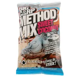 Výhodná Nabídka Bait-Tech krmítková směs Big Carp Method Mix Coconut 2 kg