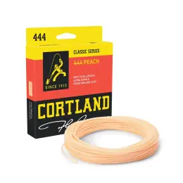 Aktuální Cortland muškařská šnůra 444 Classic Peach Fresh DT2F 90ft