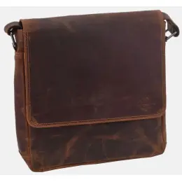 MERCUCIO - Pánské kožené crossbody - tmavěhnědá kůže hunter V 250910 Nejlepší Cena