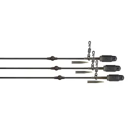 Fox montáž Edges Tuff Tungsten Tubing Heli-Clip Rigs Kup Teď
