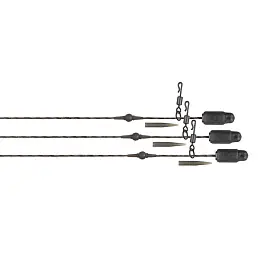 Nejlepší Volba Fox montáž Edges Copper Core Heli-Clip Rigs